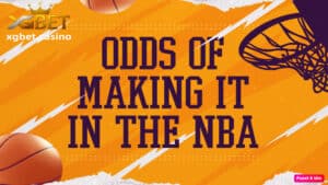 May naka lagay na "odds of making it in the nba" sa larawan