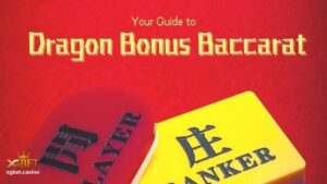 Itong larawan na ito nagpapakita ng kung paano laruin ang Dragon Bonus Baccarat